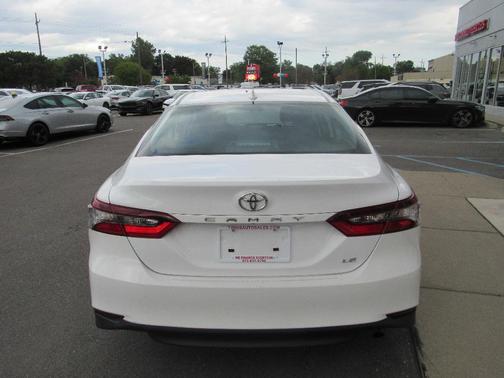 White 2023 Toyota Camry LE