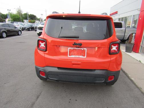 Orange 2020 Jeep Renegade Altitude