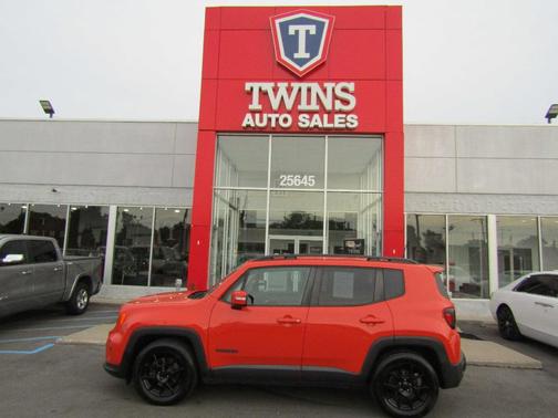 Orange 2020 Jeep Renegade Altitude