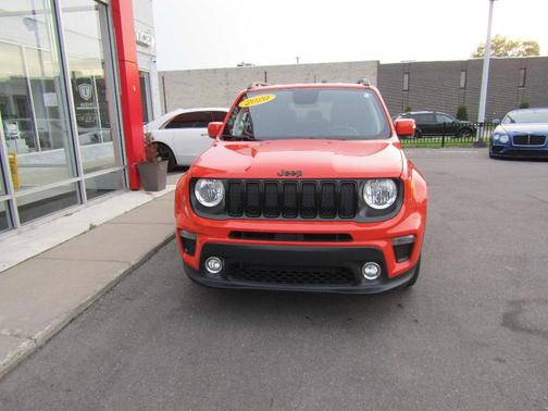 Orange 2020 Jeep Renegade Altitude