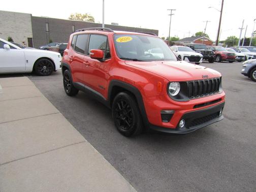 Orange 2020 Jeep Renegade Altitude