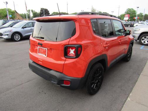 Orange 2020 Jeep Renegade Altitude