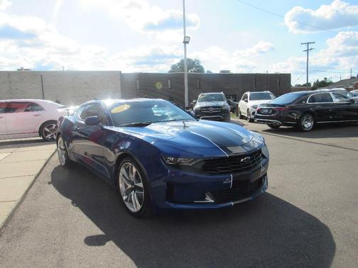Blue 2021 Chevrolet Camaro LT