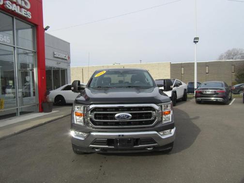 Gray 2021 Ford F-150 XLT