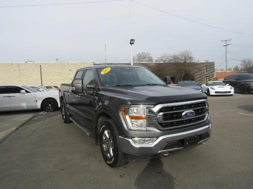 Gray 2021 Ford F-150 XLT