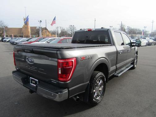 Gray 2021 Ford F-150 XLT