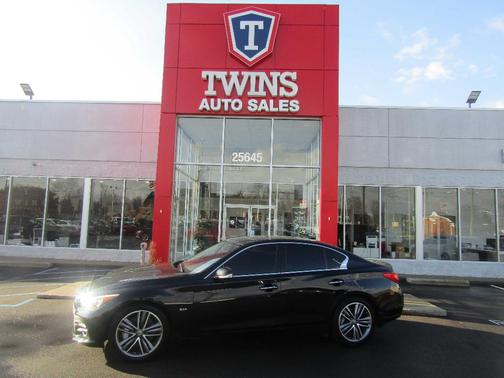 Black 2017 INFINITI Q50 3.0T Sport