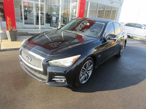 Black 2017 INFINITI Q50 3.0T Sport