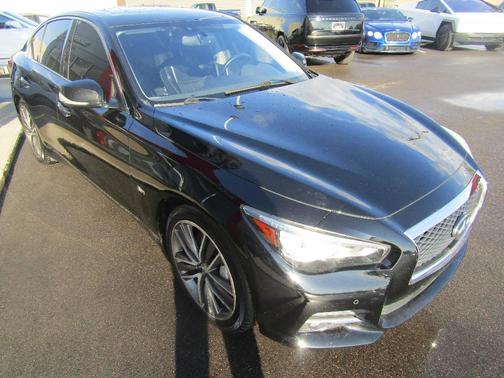 Black 2017 INFINITI Q50 3.0T Sport