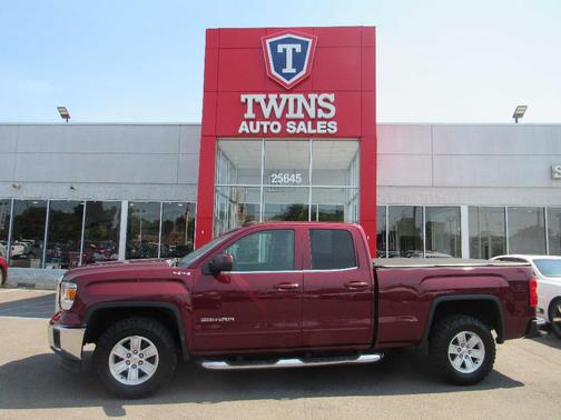 Burgundy 2015 GMC Sierra 1500 SLE