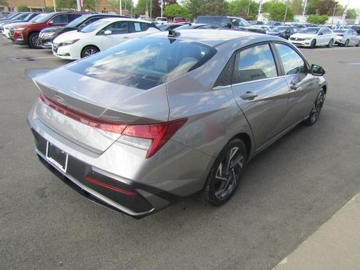 Gray 2025 Hyundai ELANTRA Limited