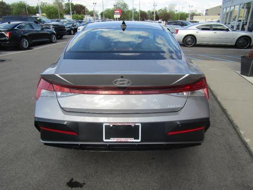 Gray 2025 Hyundai ELANTRA Limited