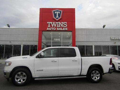 White 2022 RAM 1500 Laramie