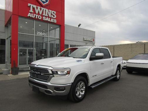 White 2022 RAM 1500 Laramie