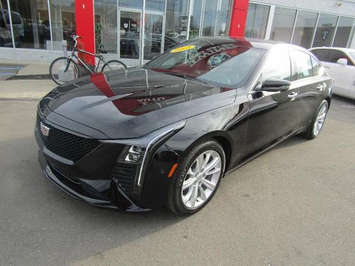 Black 2025 Cadillac CT5 Premium Luxury RWD
