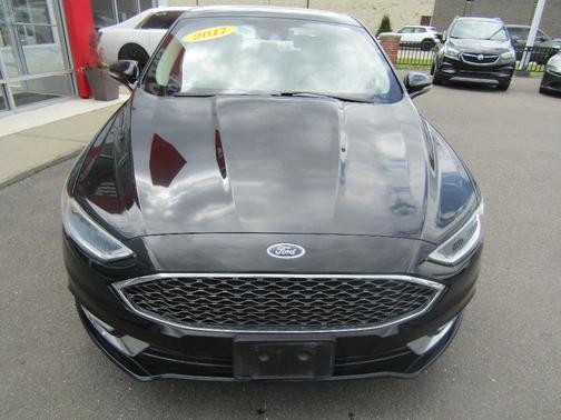 Black 2017 Ford Fusion Energi Platinum