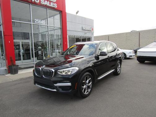 Black 2021 BMW X3 sDrive30i