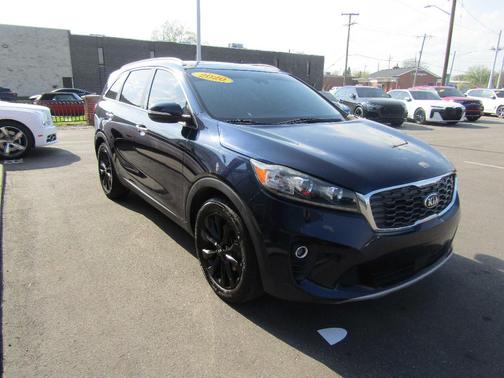 Blue 2020 Kia Sorento EX