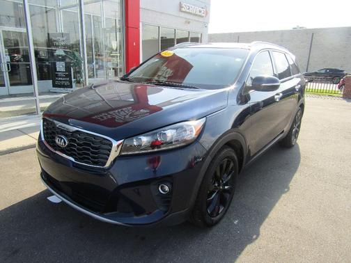 Blue 2020 Kia Sorento EX