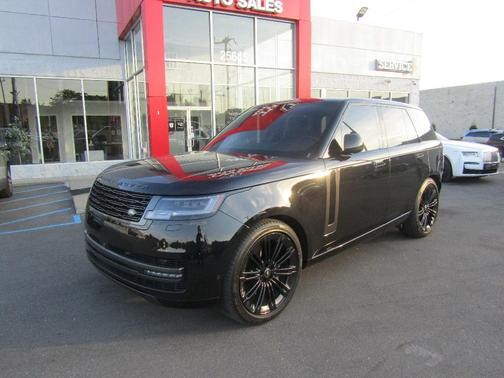 Santorini Black 2025 Land Rover Range Rover P400 SE