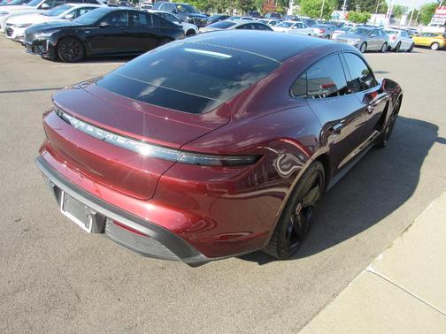 Red 2023 Porsche Taycan Base