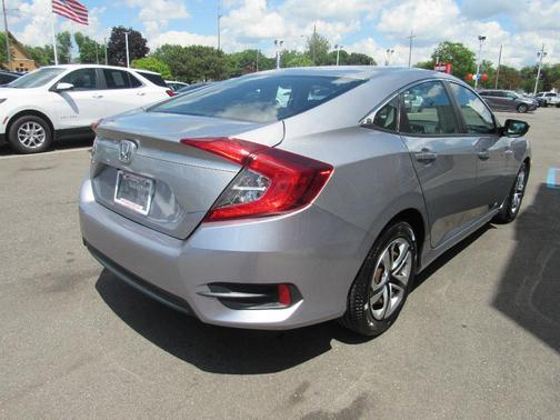 Silver 2017 Honda Civic LX