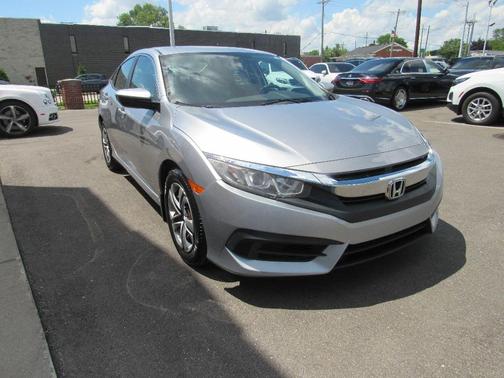 Silver 2017 Honda Civic LX