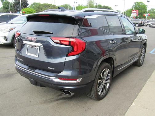 Blue 2019 GMC Terrain Denali