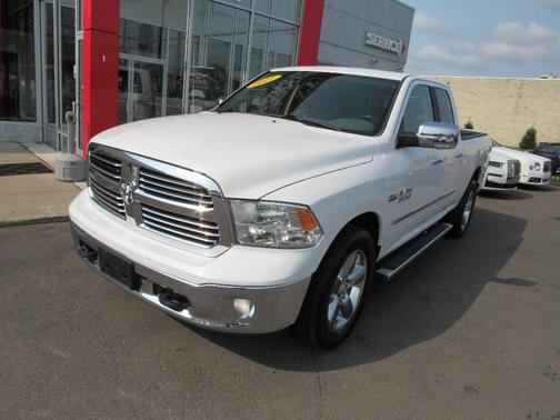 White 2017 RAM 1500 Big Horn