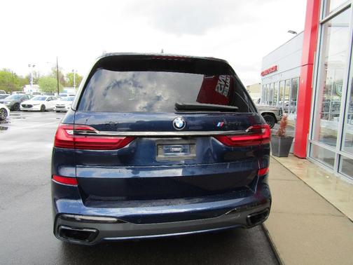 Blue 2020 BMW X7 M50i
