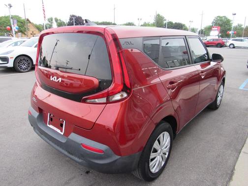 Orange 2022 Kia Soul LX