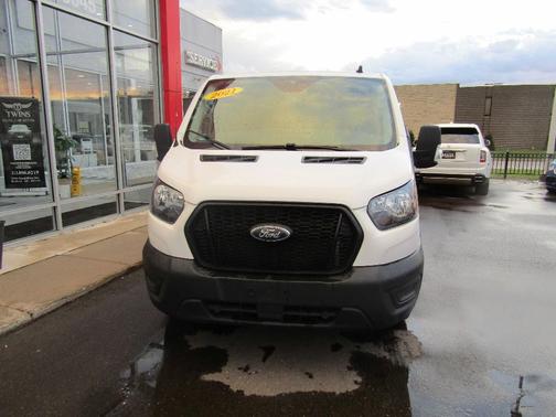 White 2021 Ford Transit-150 LOW ROOF W/RWB