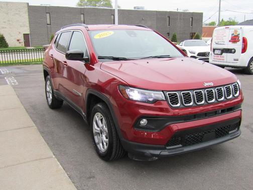 Red 2025 Jeep Compass Latitude