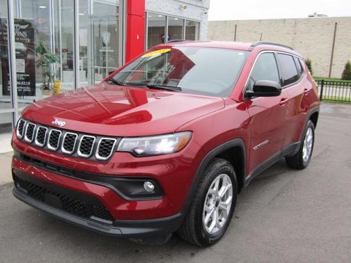 Red 2025 Jeep Compass Latitude