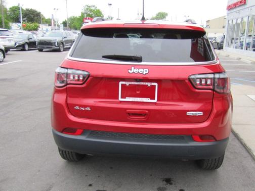 Red 2025 Jeep Compass Latitude
