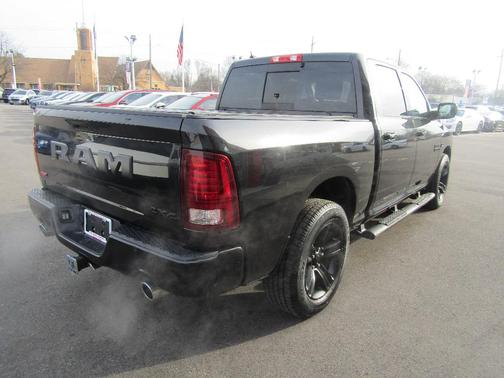 Black 2018 RAM 1500 Sport