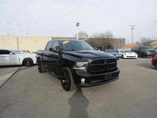 Black 2018 RAM 1500 Sport
