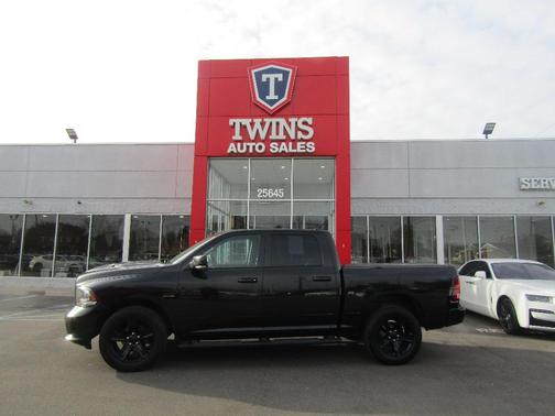 Black 2018 RAM 1500 Sport