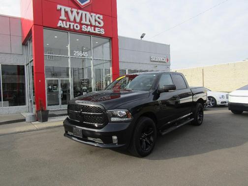 Black 2018 RAM 1500 Sport