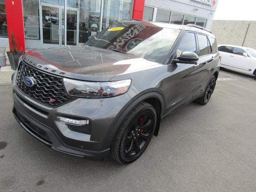 Gray 2020 Ford Explorer ST