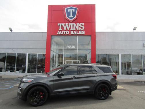 Gray 2020 Ford Explorer ST