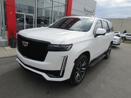 White 2021 Cadillac Escalade Sport