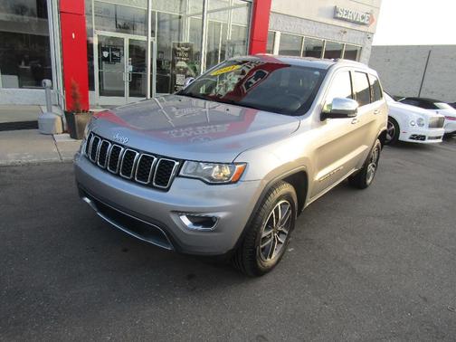 Silver 2021 Jeep Grand Cherokee Limited