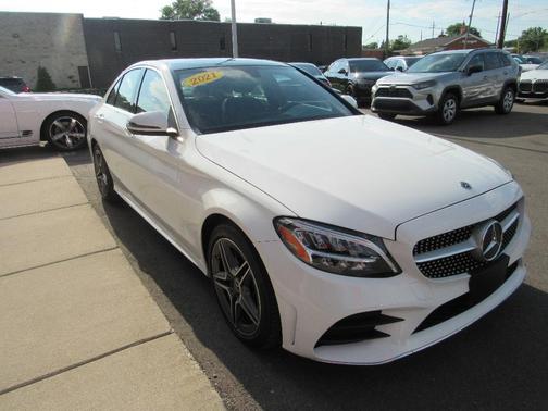 White 2021 Mercedes-Benz C-Class C 300 4MATIC