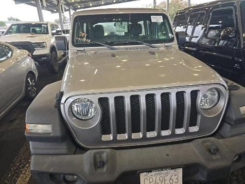 Billet Silver Metallic Clearcoat 2020 Jeep Wrangler Unlimited Sport