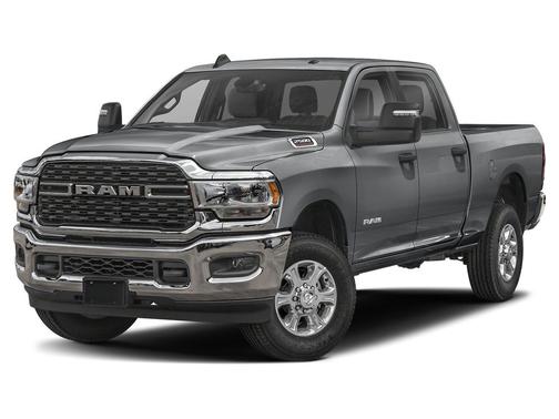Billet Silver Metallic Clearcoat 2024 RAM 2500 Big Horn Crew Cab 4x4 6'4' Box