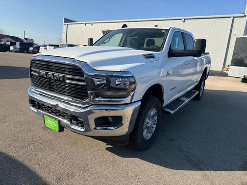 Bright White Clearcoat 2019 RAM 2500 Big Horn Crew Cab 4x4 6'4' Box