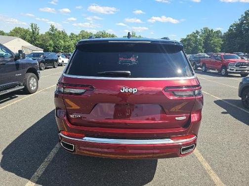 Red 2025 Jeep Grand Cherokee Summit