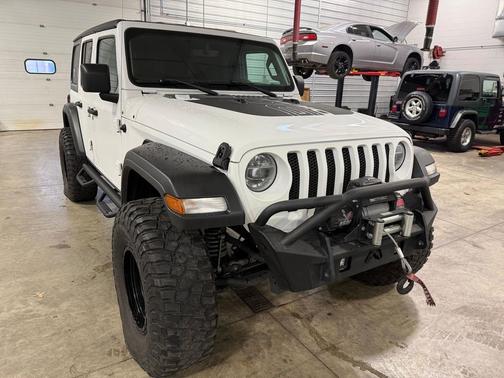 Bright White Clearcoat 2022 Jeep Wrangler Unlimited Sport