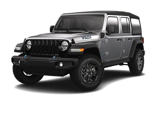 Silver Zynith Clearcoat 2023 Jeep Wrangler 4xe Willys